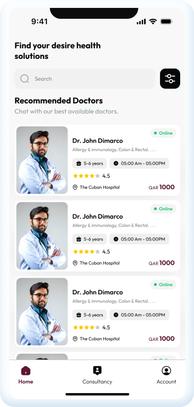 This image is about Seamless Doctor Consultations